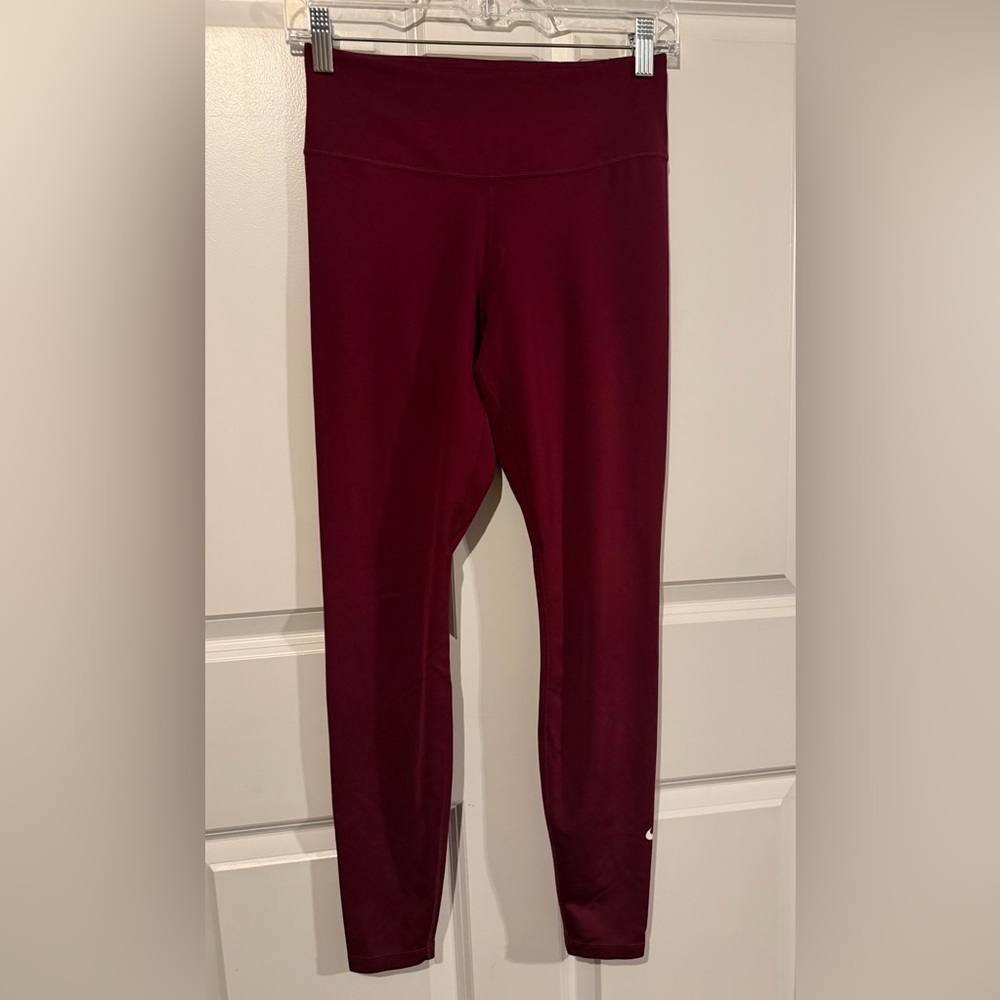Nike Dri-Fit Burgundy Leggings